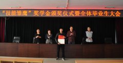 呼倫貝爾技師學(xué)院 榮獲“技能雛鷹”獎學(xué)生