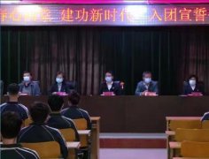 青春心向黨 建功新時(shí)代 —入團宣誓儀式暨表彰大會(huì )