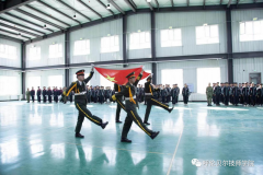 燃青春熱血展颯爽英姿 呼倫貝爾技師學(xué)院23級新生軍訓匯報演出